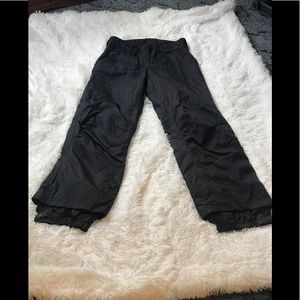 Women’s Obermeyer Black Snow Pants Sz 8 Short